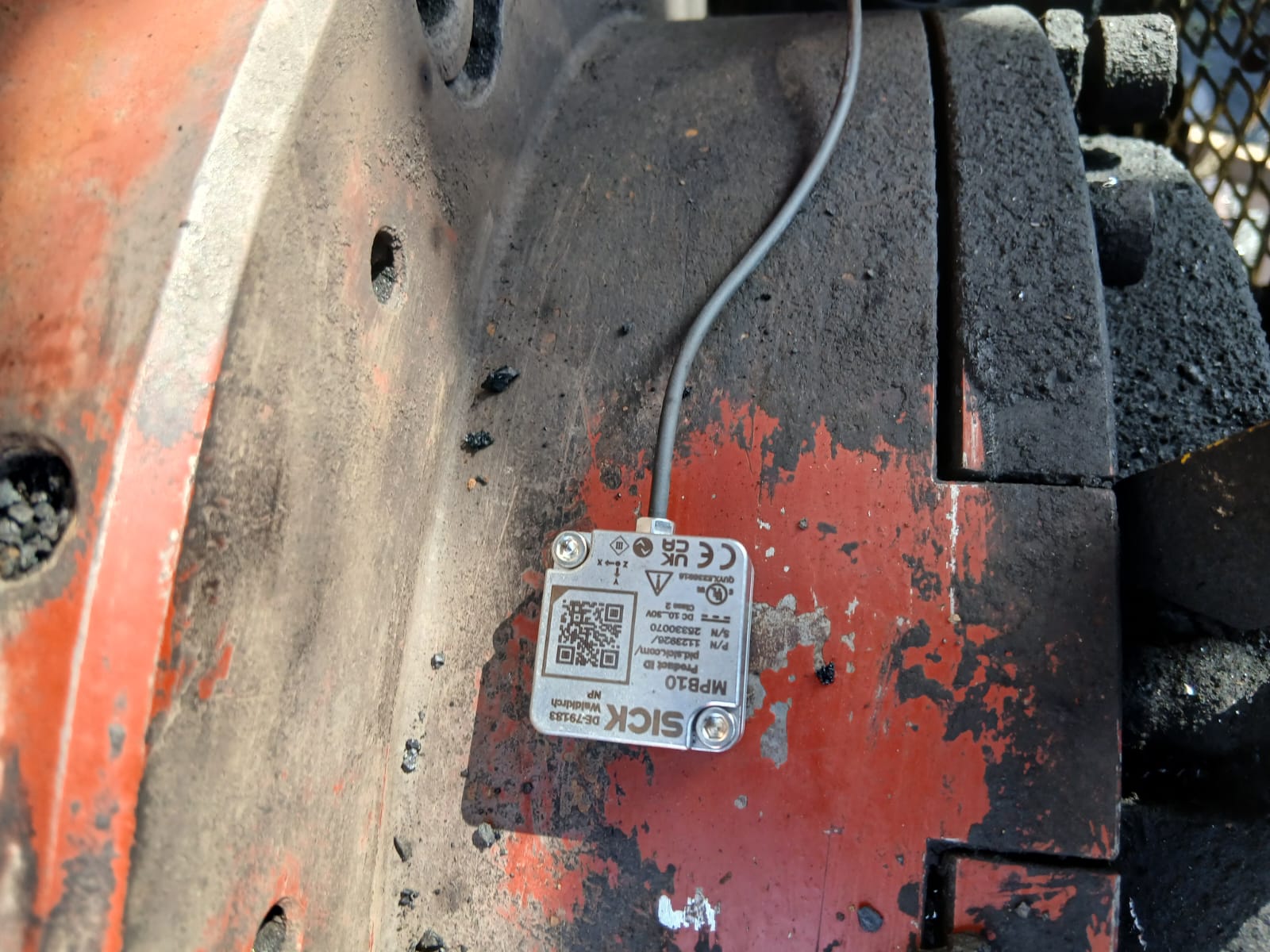 chemical tank with IoT sensor