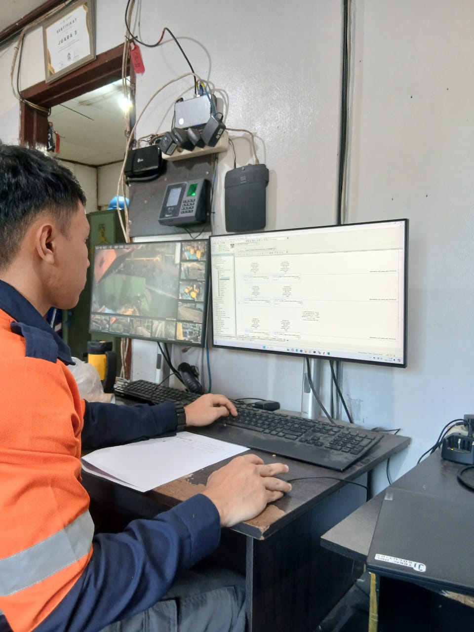 installation and wiring power cable